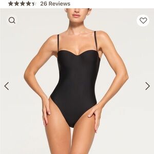 Skims seamless corset thong bodysuit